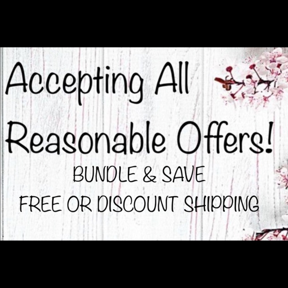 Accepting all reasonable offers bundle and save